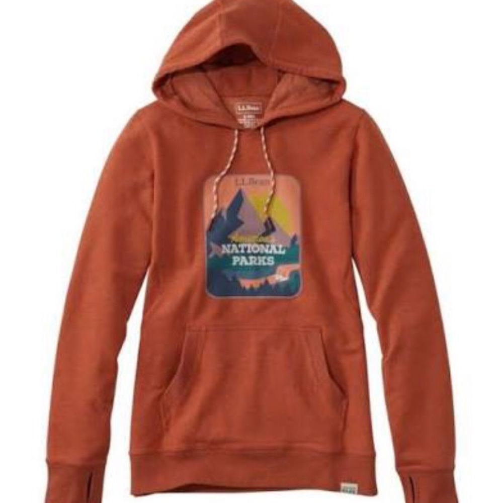 L.L. Bean Women's National Parks Hoodie Sweatshirt